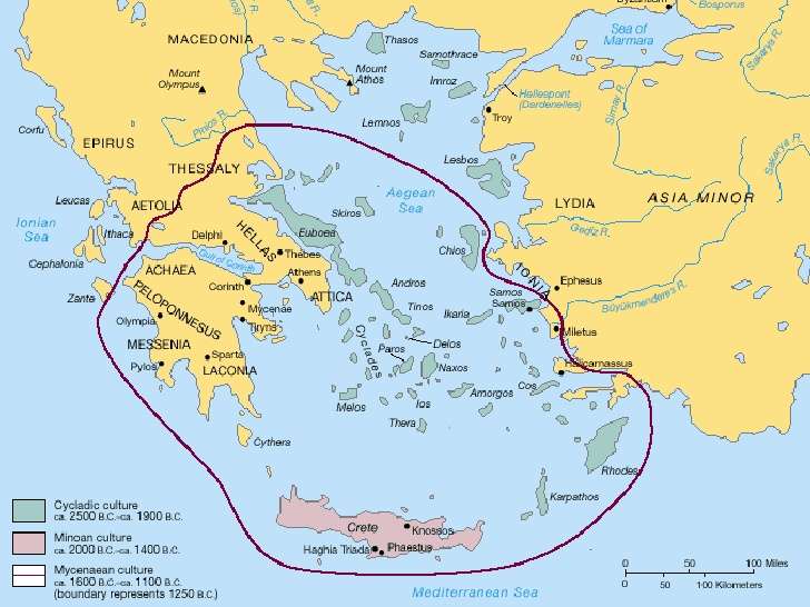 Ancient Greece: Minoans and Mycenaeans to the Hellenistic Age