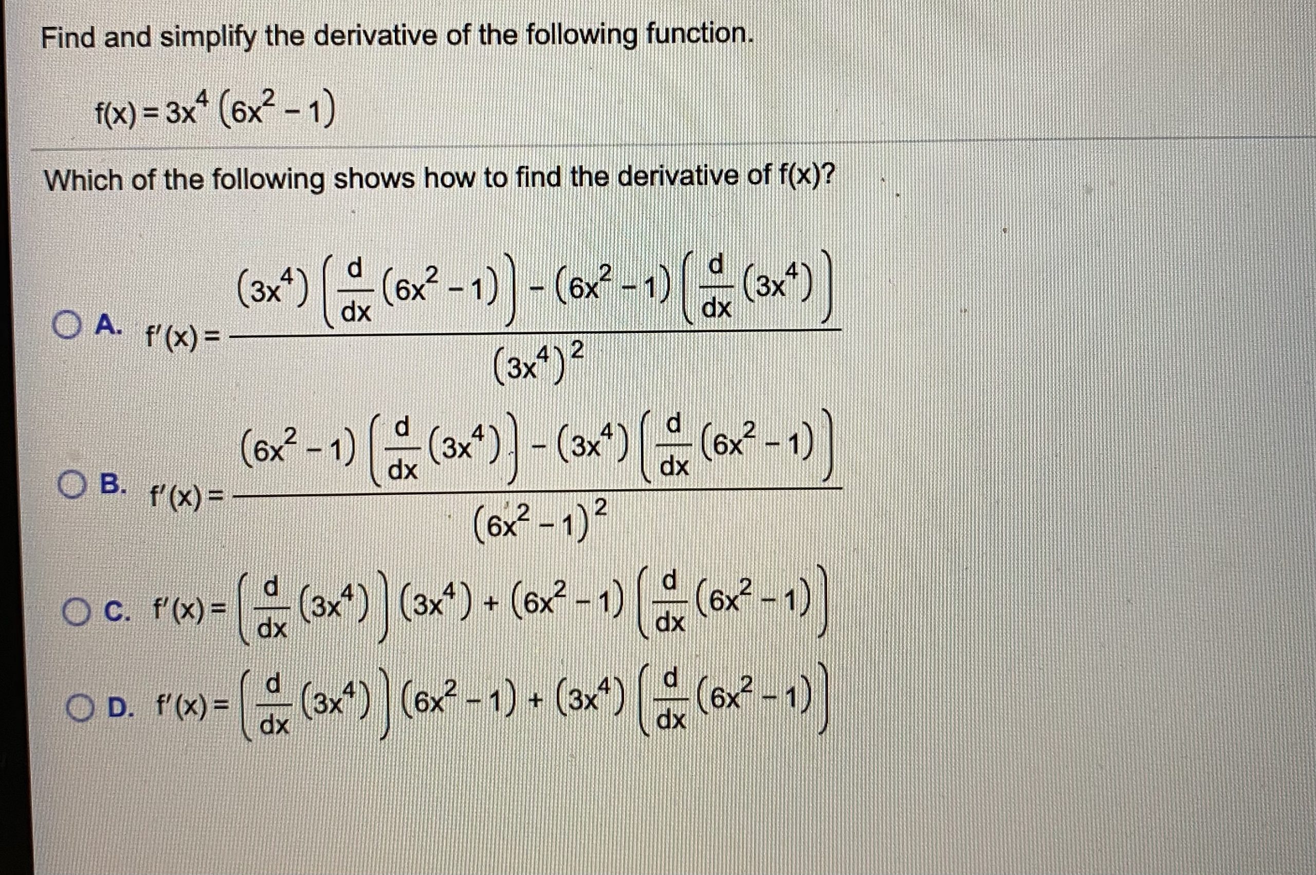 Answered: Calculus Question
