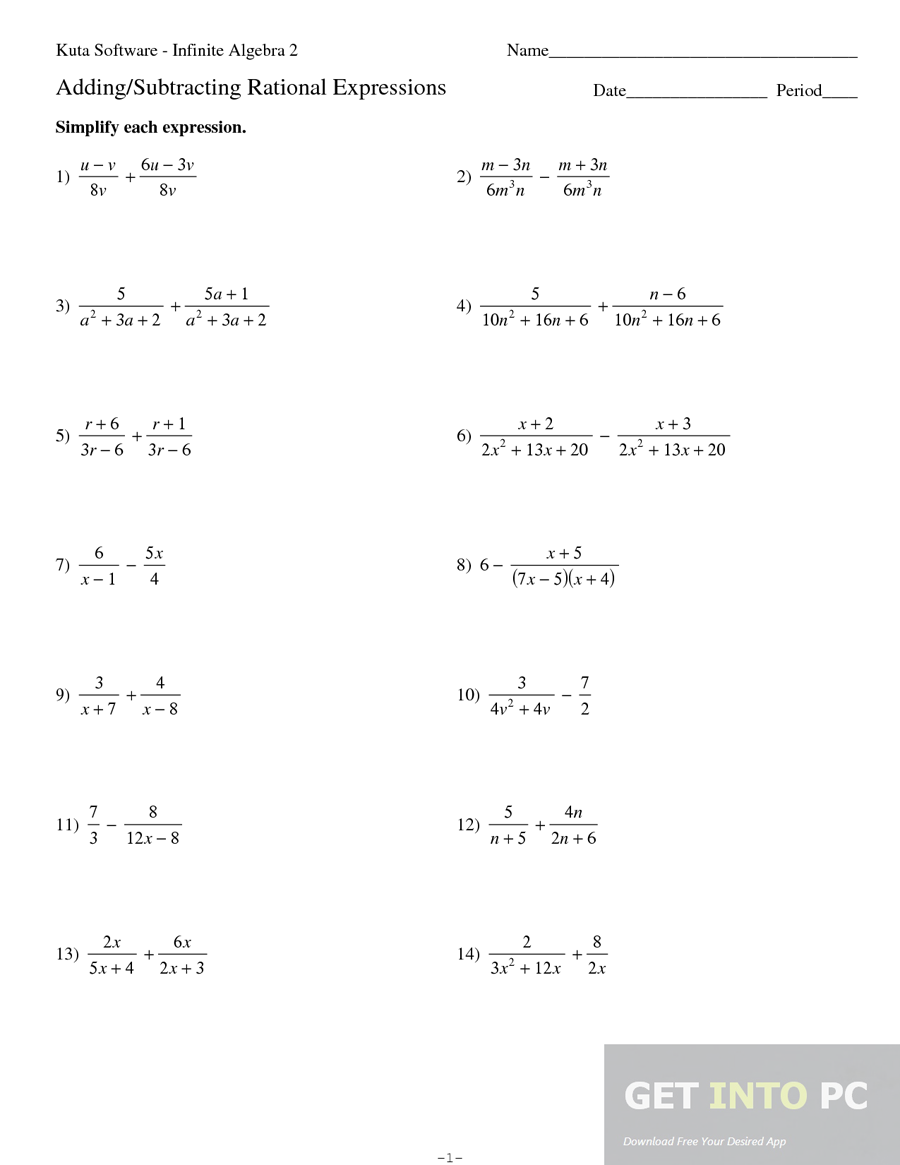Arithmetic Sequences And Series Worksheet Answer Key Kuta Software ...