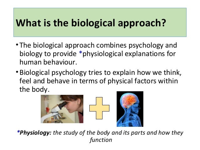 Biological approach 2015