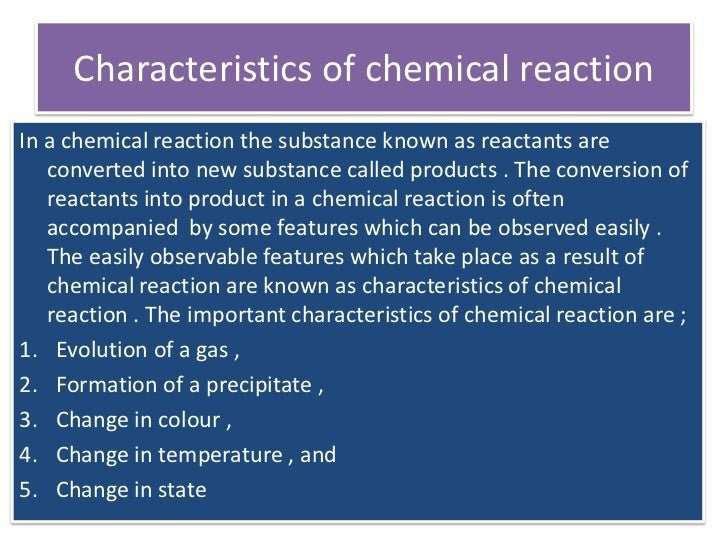 Chemical reactions &  equations