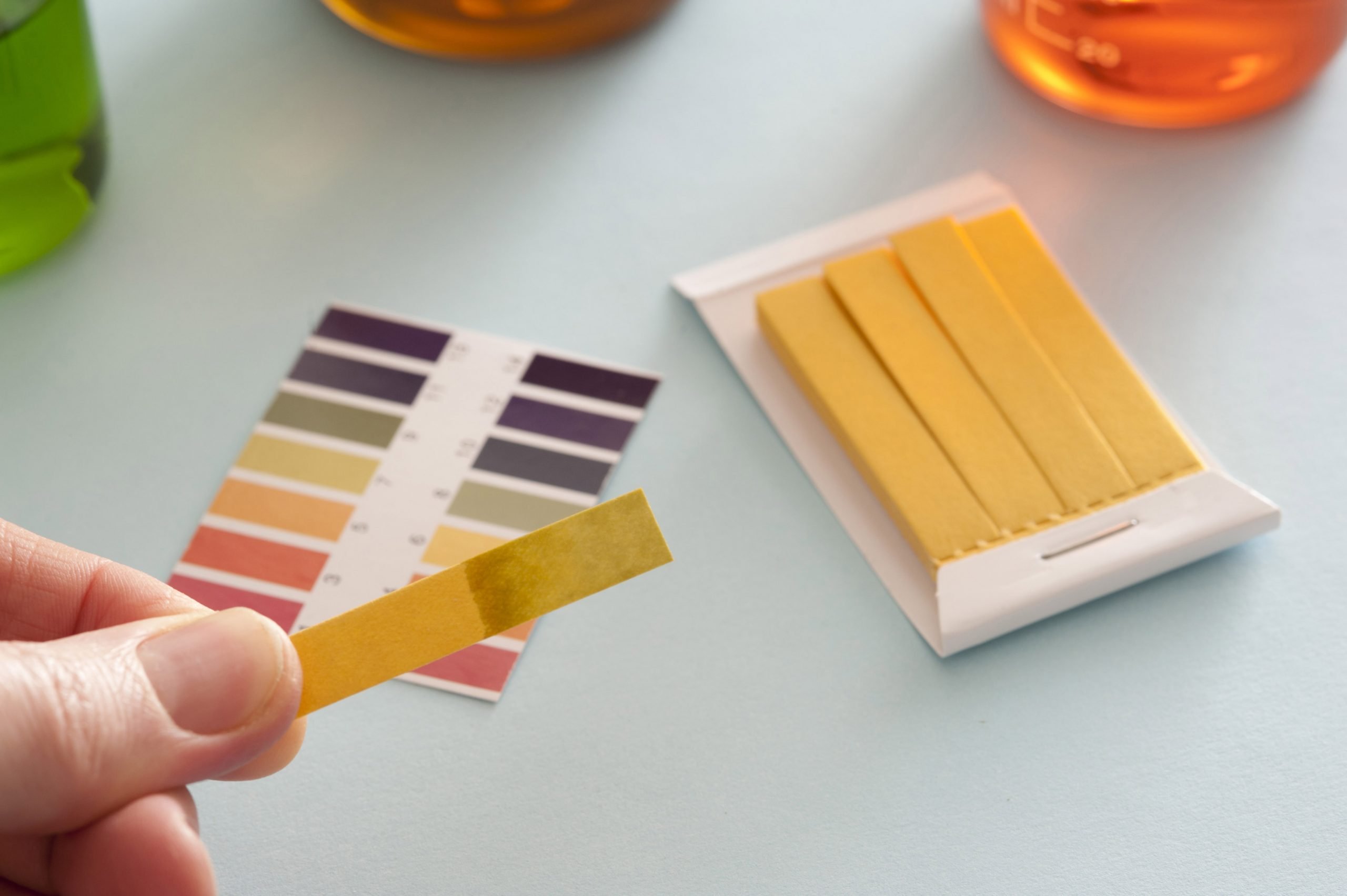 Free Stock image of PH litmus paper test with sampler ...
