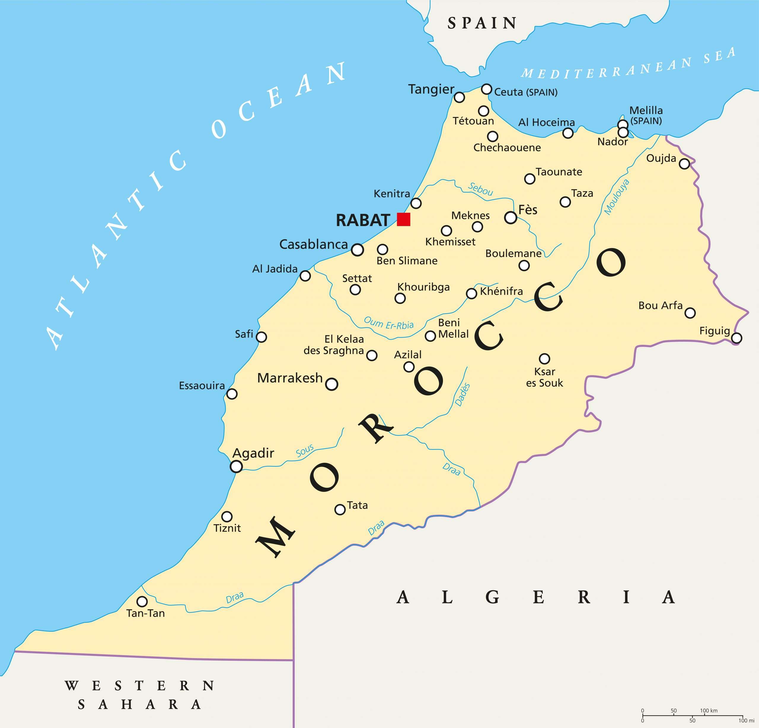 Geography: Morocco: Level 1 activity for kids
