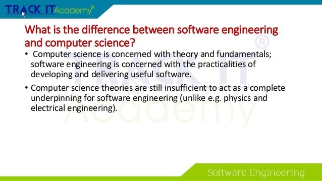 Greate Introduction to Software Engineering @ Track IT Academy
