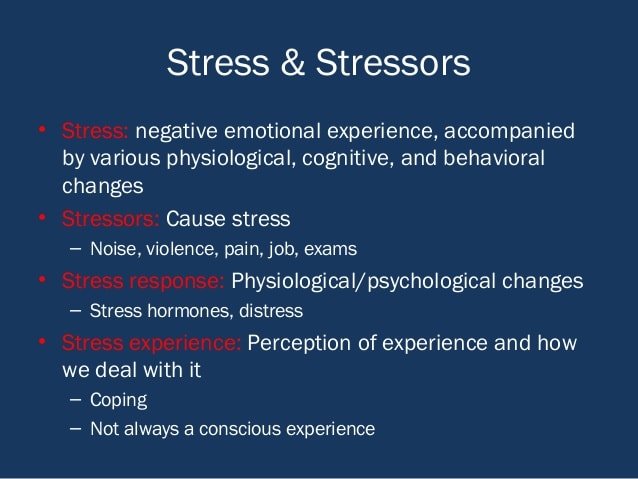 Health Psychology: Stress