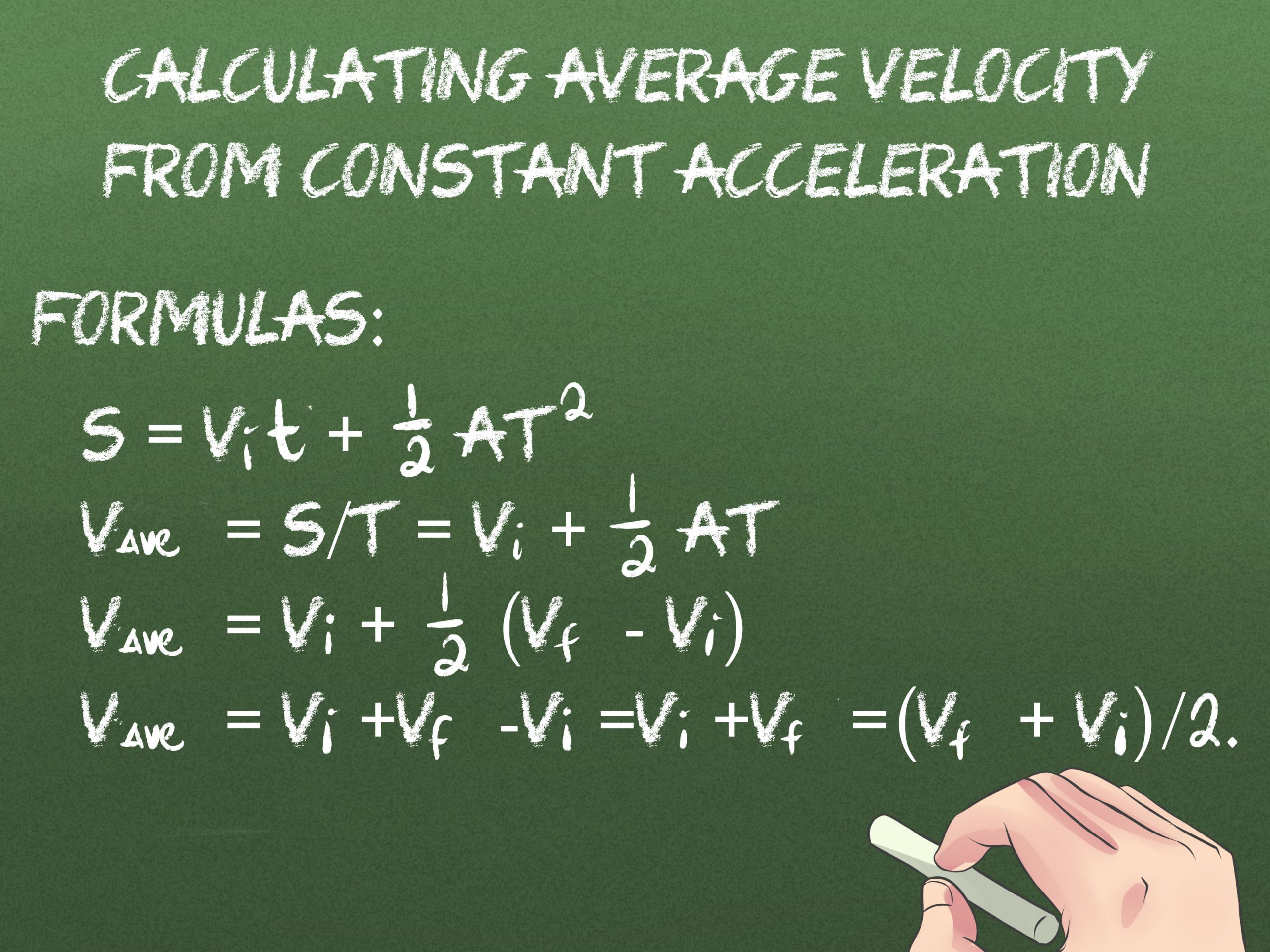 How to Calculate Average Velocity: 12 Steps (with Pictures)