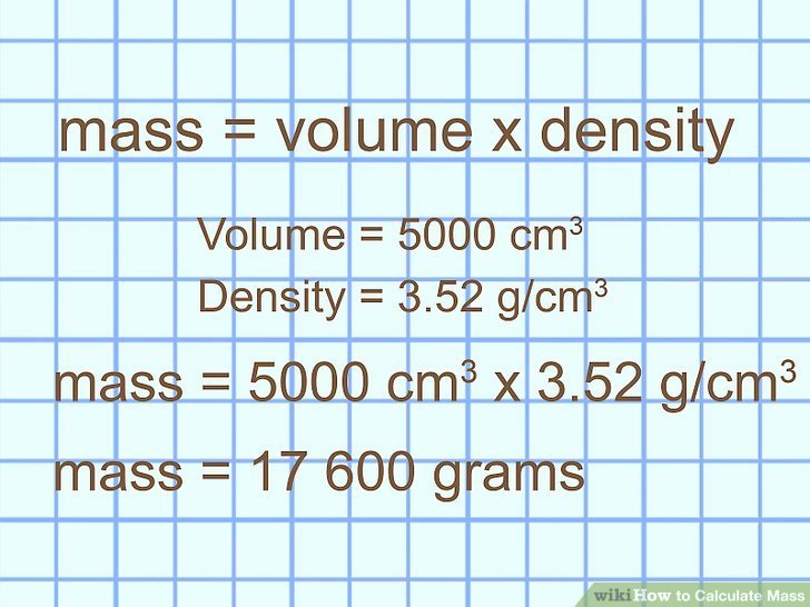How to Calculate Mass: 10 Steps (with Pictures)