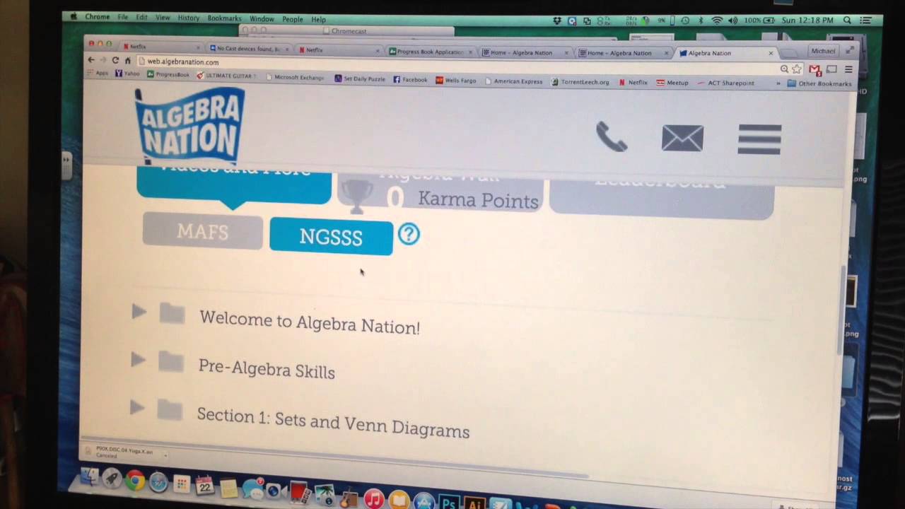 How to enter ALGEBRA NATION