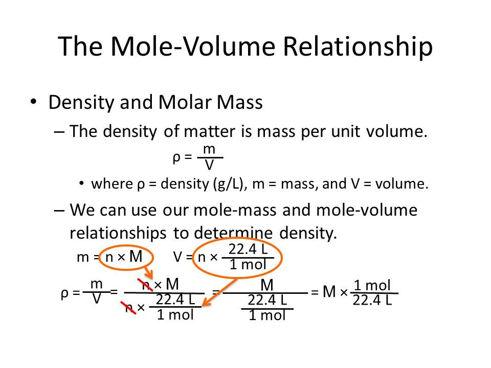 How To Find Volume In Chemistry