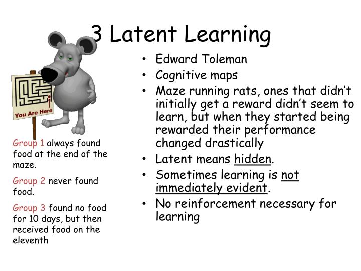 ï¸? Latent learning is. Explanation of Latent Learning With ...