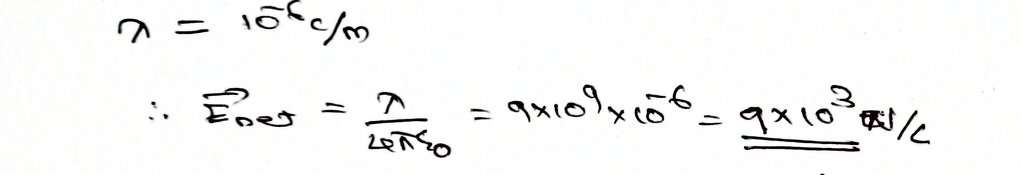If lambda =1 micro C/m then electric field intensity at O is : at O is ...