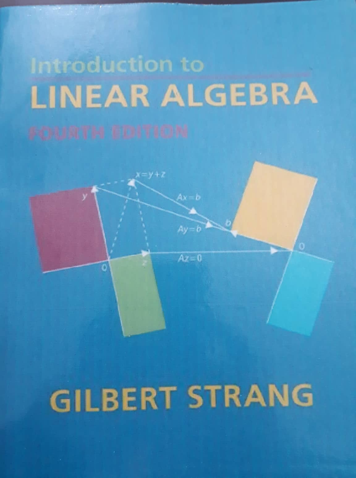 ITRODUCTOIN TO LINEAR ALGEBRA by (GILBERT STRANG) FOURTH ...