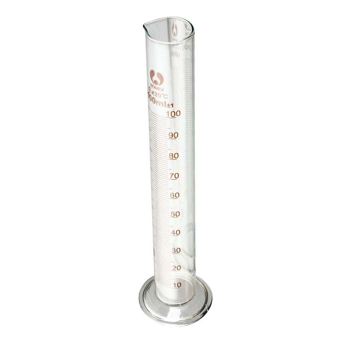 Lovely 100ml Graduated Glass Measuring Cylinder Chemistry ...