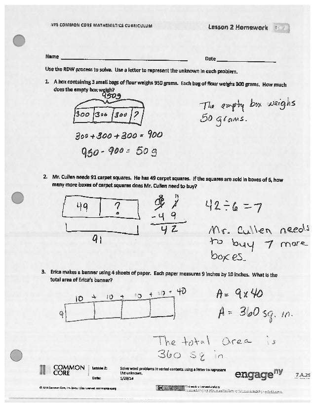 Nys Common Core Mathematics Curriculum Lesson 2 Grade 4
