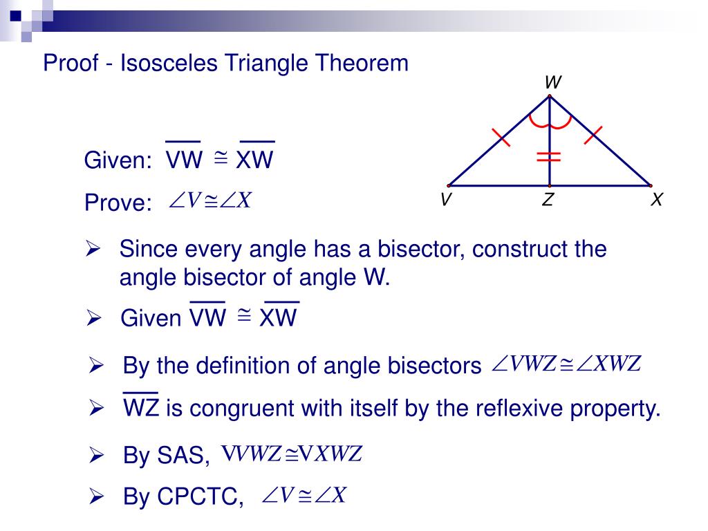 Proof Definition Of Angle Bisector