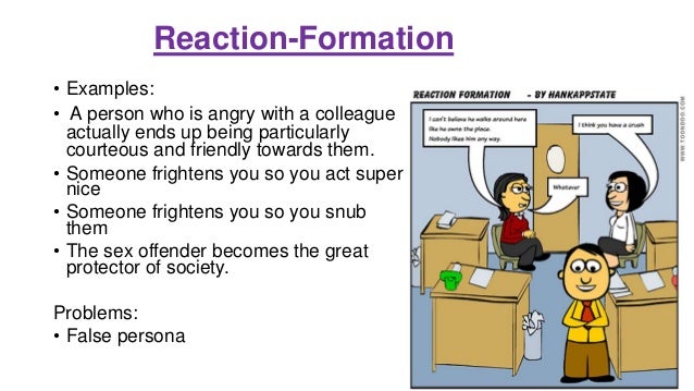Reaction Formation Psychology Definition