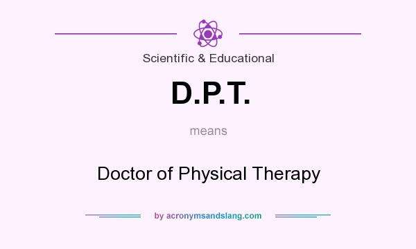 What does D.P.T. mean?