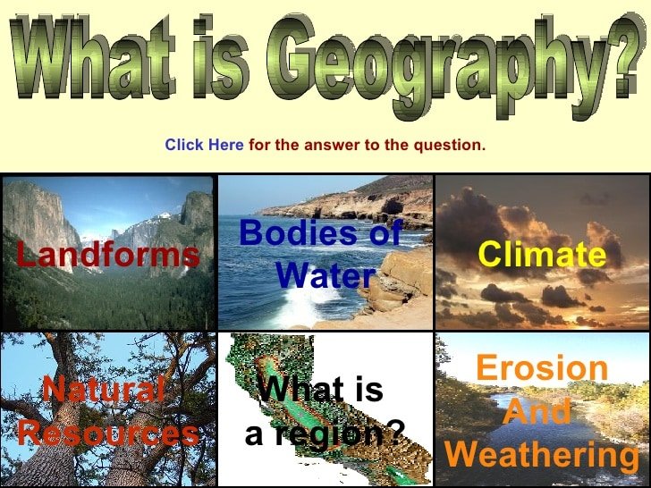 What is Geography