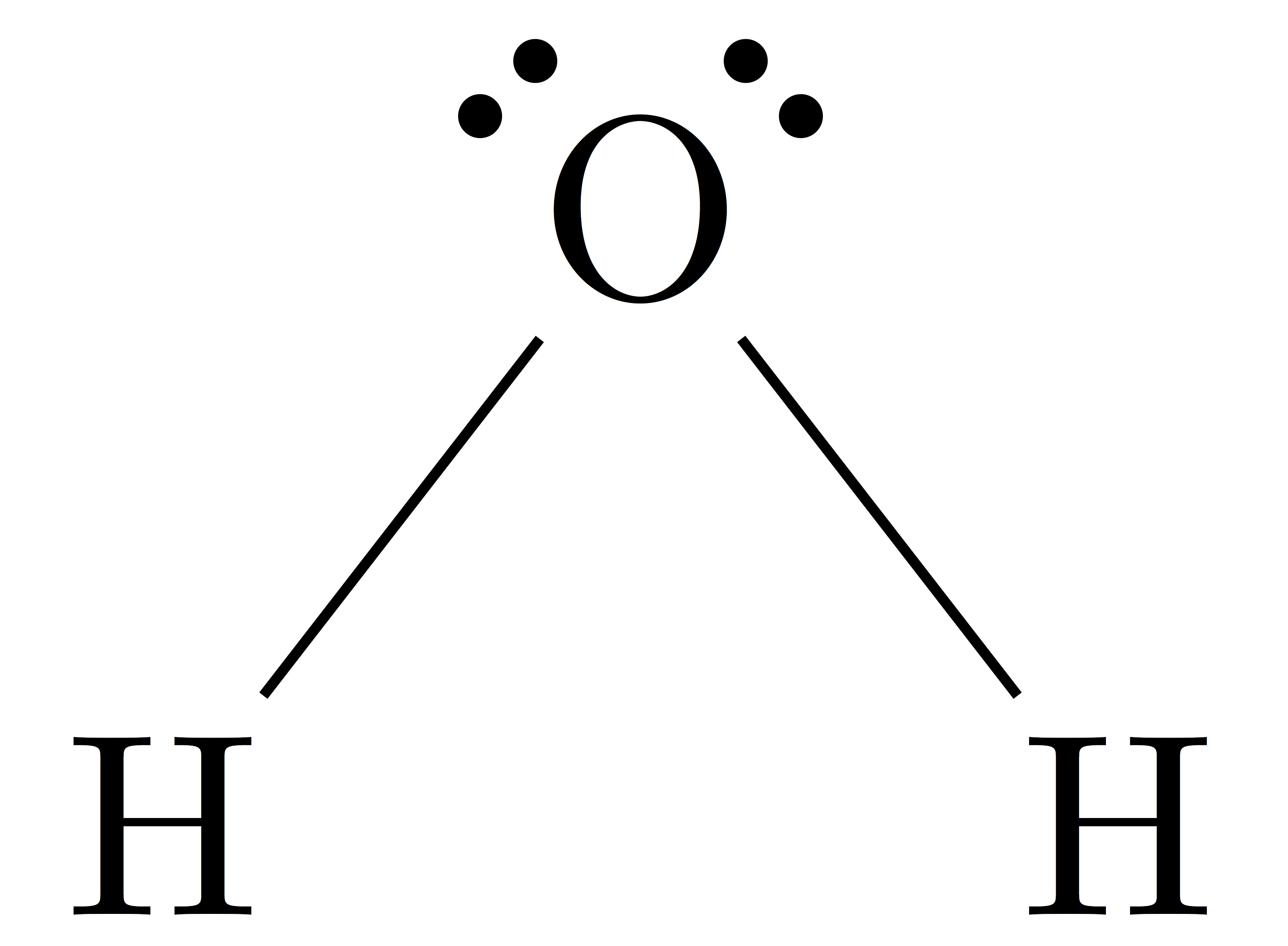 What is the molecular geometry of " H" _2" O" ? Draw its VSEPR ...