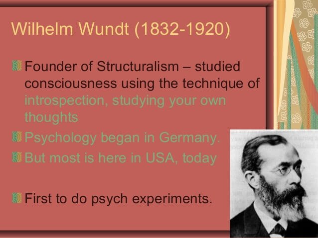 Wilhelm Wundt Father Of Modern Psychology